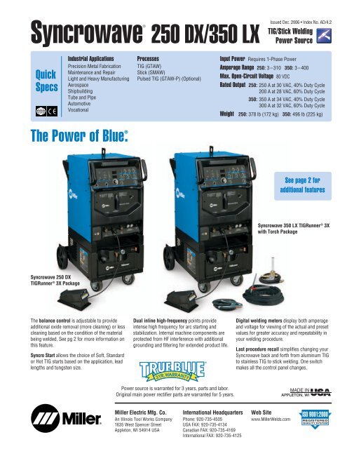 Syncrowave 250 DX 350 LX TIG Stick Welding Red D Arc