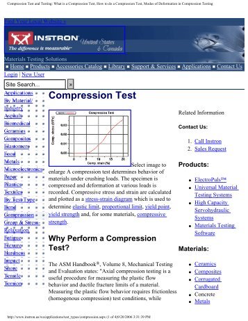 Compression Test and Testing: What is a Compression Test, How to ...