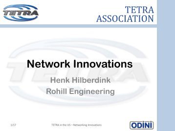 Network Innovations - tetra