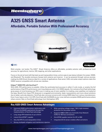 A325 GNSS Smart Antenna
