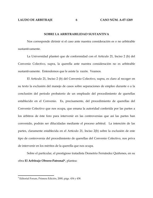 universidad de puerto rico - Departamento del Trabajo y Recursos ...