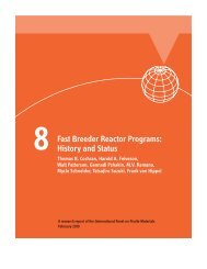 Fast Breeder Reactor Programs: History and Status - Fissile ...