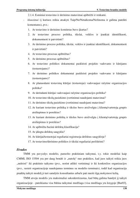 ProgramÅ³ sistemÅ³ inÅ¾inerija - Matematikos ir Informatikos fakultetas ...