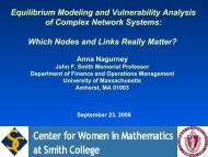 Equilibrium Modeling and Vulnerability Analysis of Complex ...