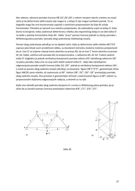 grafiÄki postupci analize ravninskih reÅ¡etkastih nosaÄa - GraÄevinski ...