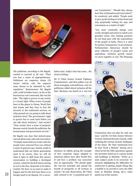 Deccan Despatch (January - April 2010) - CII