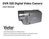 DVR 528 Digital Video Camera - Vivitar