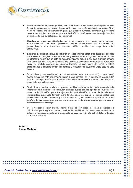 Â¿CÃ³mo desarrollar reuniones de trabajo efectivas? - GestiÃ³n Social