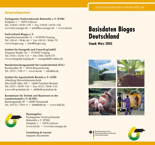 Basisdaten Biogas Deutschland