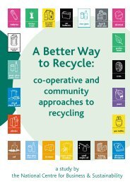 A Better Way to Recycle: co-operative and community ... - Urbed