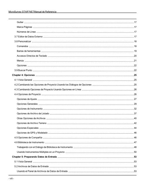 STAR*NET Reference Manual - MicroSurvey Downloads Site