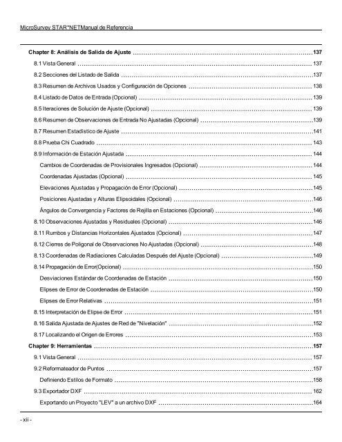 STAR*NET Reference Manual - MicroSurvey Downloads Site