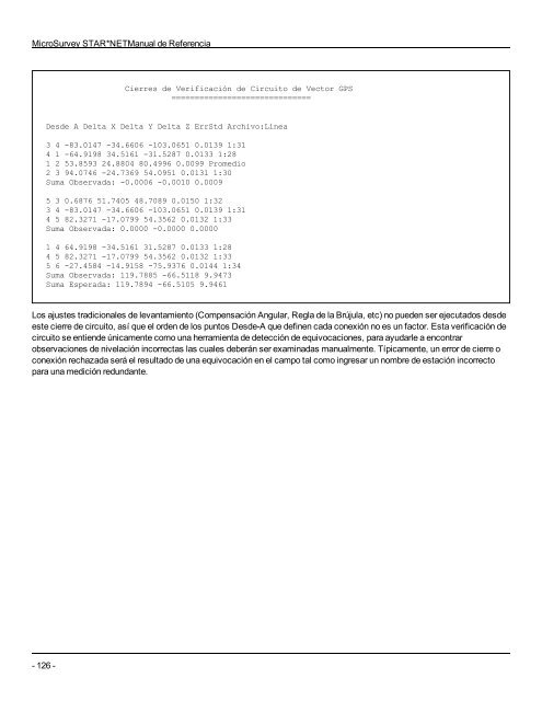 STAR*NET Reference Manual - MicroSurvey Downloads Site