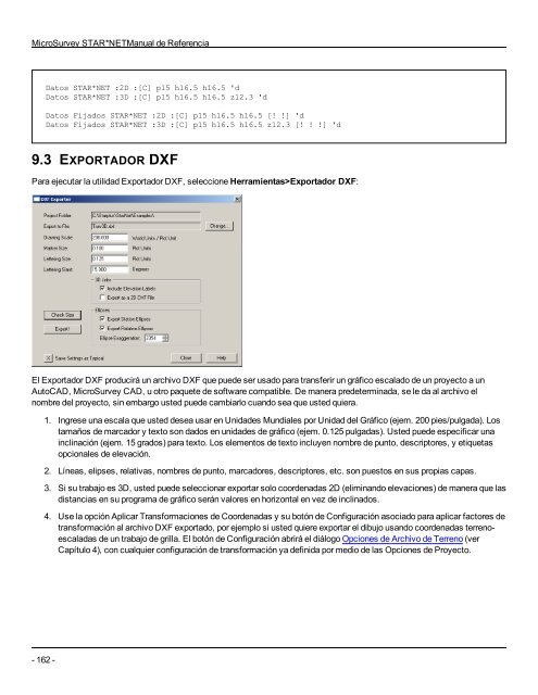 STAR*NET Reference Manual - MicroSurvey Downloads Site