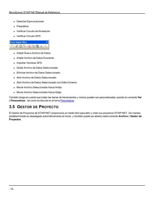 STAR*NET Reference Manual - MicroSurvey Downloads Site