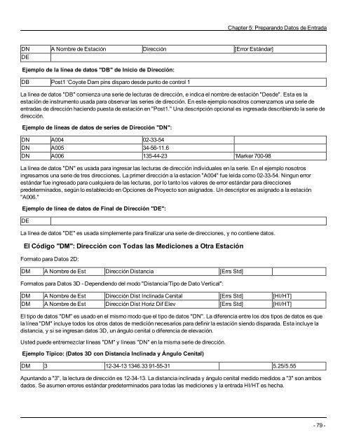 STAR*NET Reference Manual - MicroSurvey Downloads Site