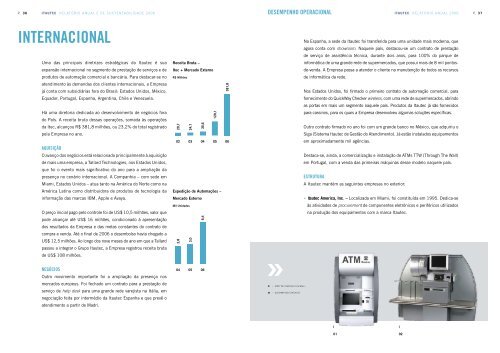 DESEMPENHO OPERAClONAL - Itautec