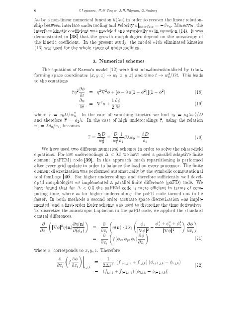 Phase-field modeling of diffusion controlled phase ... - KTH Mechanics