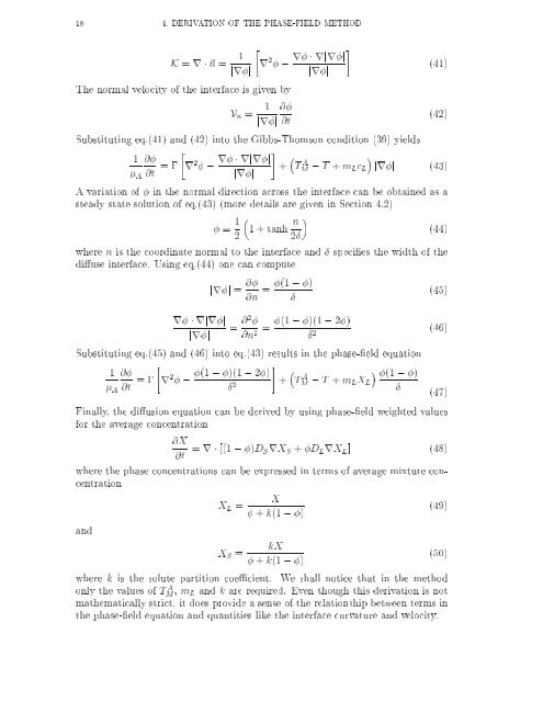 Phase-field modeling of diffusion controlled phase ... - KTH Mechanics