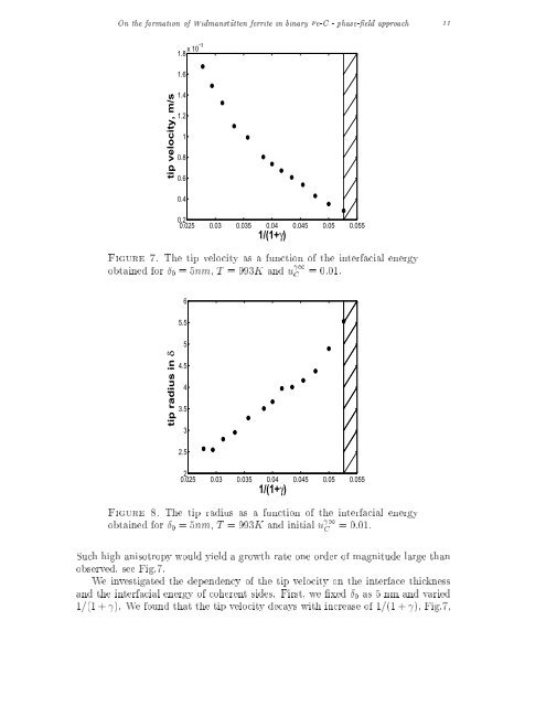 Phase-field modeling of diffusion controlled phase ... - KTH Mechanics