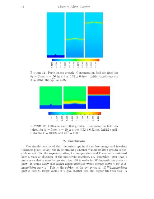 Phase-field modeling of diffusion controlled phase ... - KTH Mechanics