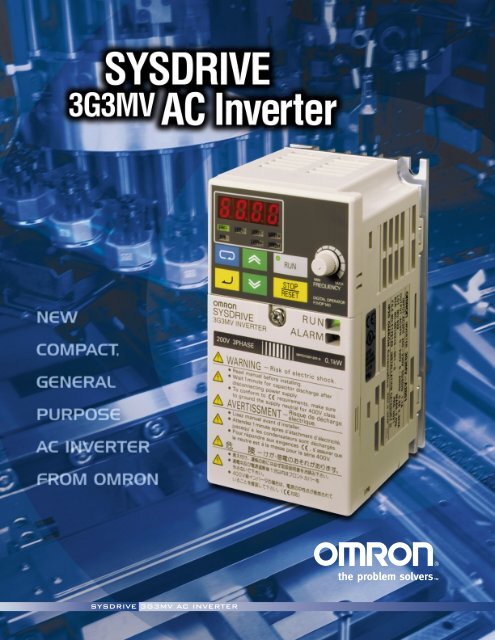 SYSDRIVE 3G3MV AC INVERTER