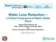 Water Loss Reduction â a Critical Component of ... - Iwa-waterloss.org