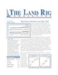 The Land Rig Newsletter - Varel International