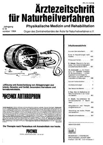 Gesamte Ausgabe runterladen - Zentralverband der Ãrzte fÃ¼r ...