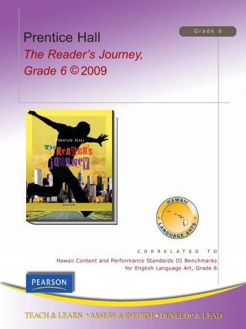 Prentice Hall The Reader's Journey - Pearson