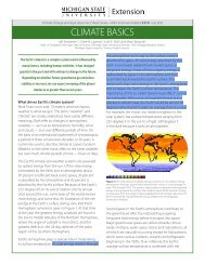 Climate Basics Article - KBS GK12 Project - Michigan State University