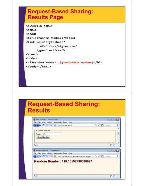 Integrating Servlets and JSP: The Model View Controller - Java ...