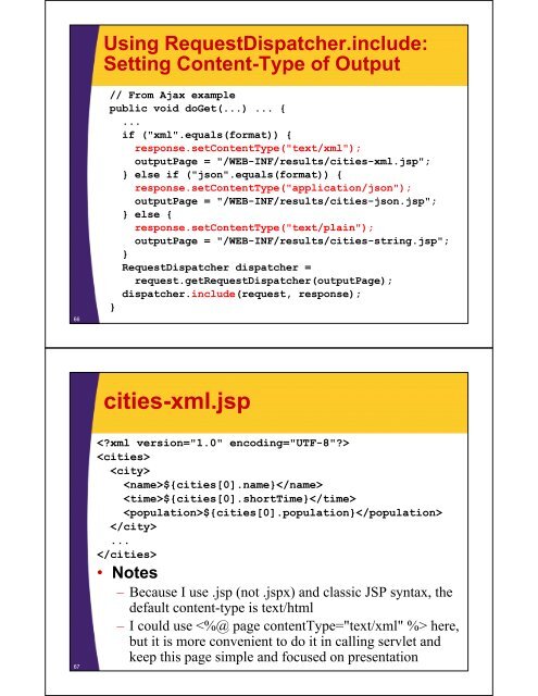 Integrating Servlets and JSP: The Model View Controller - Java ...