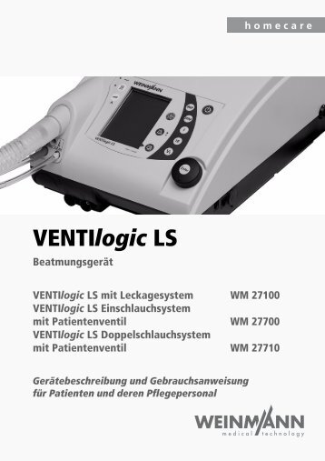 VENTIlogic LS - OxyCare GmbH