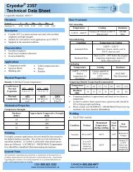 Cryodur 2357 - SCHMOLZ-BICKENBACH.US