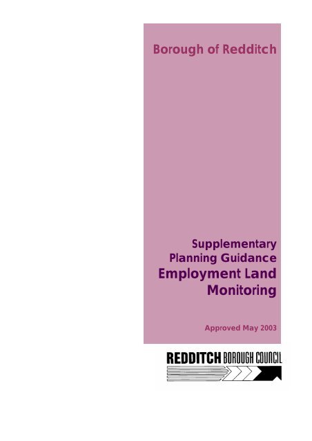 Employment Land Monitoring - Redditch Borough Council