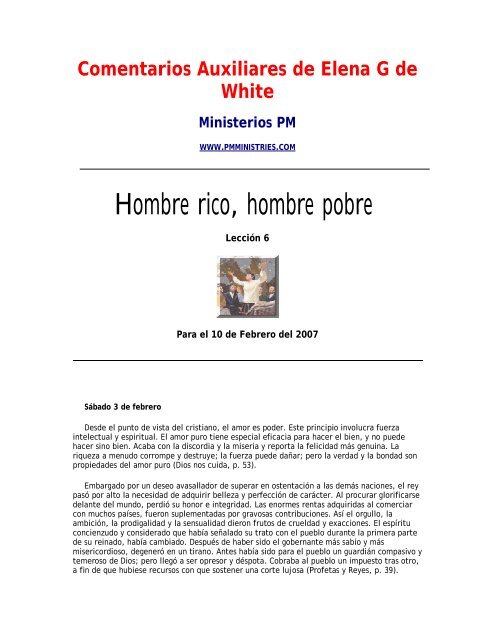 White PDF - Ministerios PM