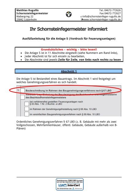 Anlage 5 Fev Vordruck Pdf Ausfüllanleitung für die Anlage 5 (Vordruck für - Matthias Rugullis