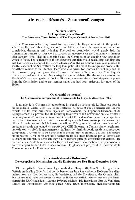 journal of european integration history revue d'histoire de l ...