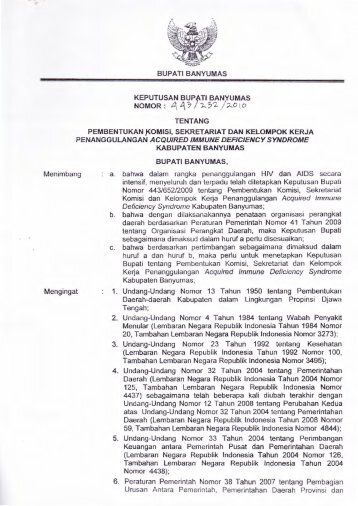 SK KPA Banyumas.pdf - KPA Provinsi Jawa Tengah