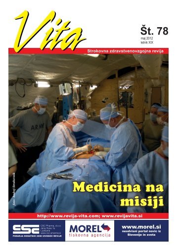 Medicina na misiji - Slovenska vojska