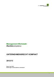 unternehmensrecht-komp.pdf (22 Kb) - Weiterbildungsmarkt.at