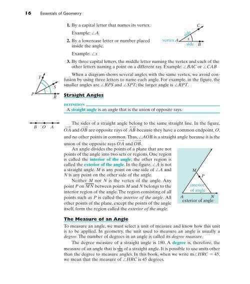 AMSCO'S Geometry. New York - Rye High School