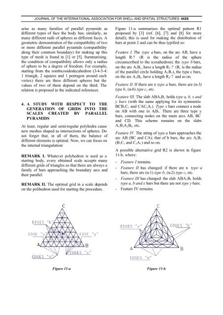 designing optimal spatial meshes: cutting by parallel trihedra ...