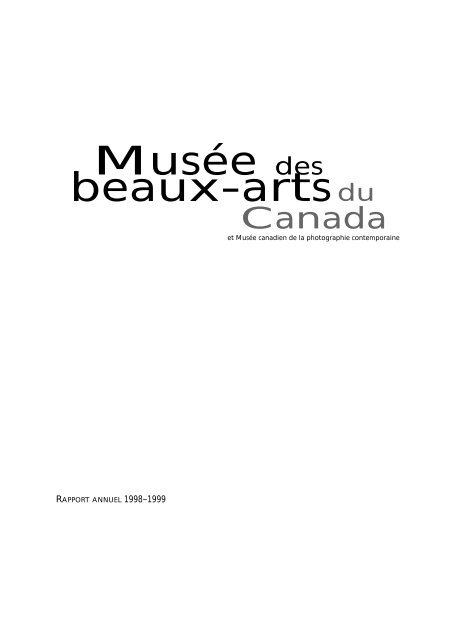 MusÃ©e des beaux-artsdu - National Gallery of Canada