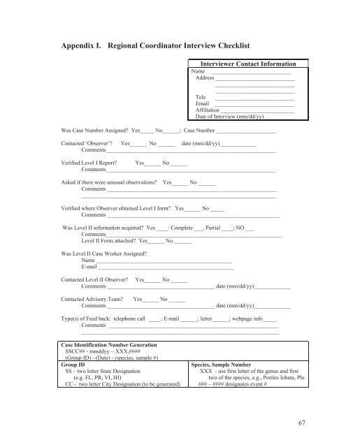 Field Manual for the Investigation of Coral Disease Outbreaks