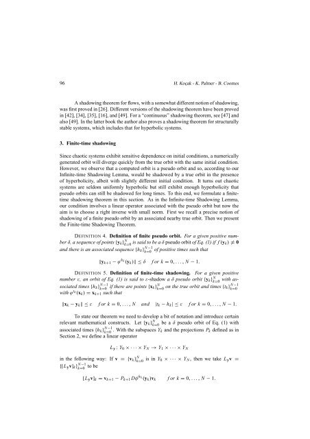 RENDICONTI DEL SEMINARIO MATEMATICO