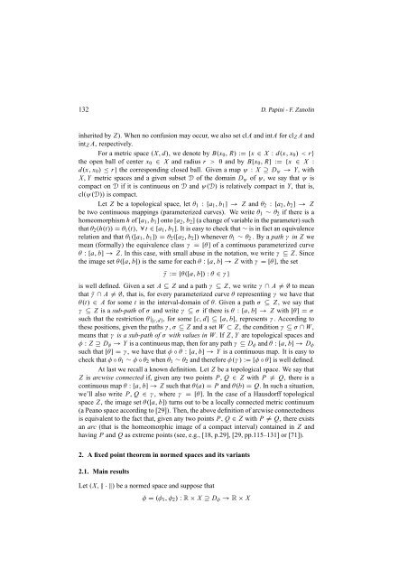 RENDICONTI DEL SEMINARIO MATEMATICO