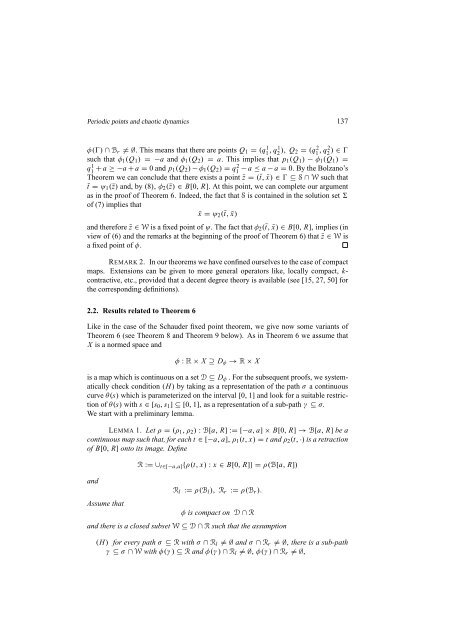 RENDICONTI DEL SEMINARIO MATEMATICO