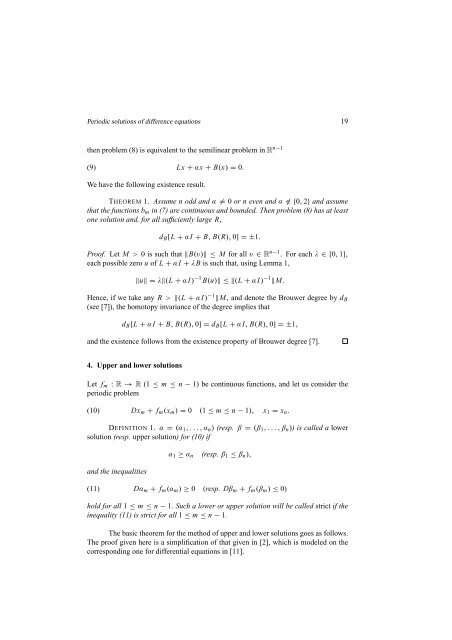 RENDICONTI DEL SEMINARIO MATEMATICO